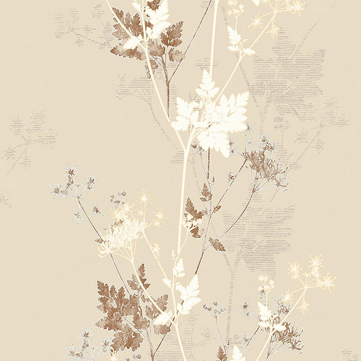 Advantage Tara Cream Sprig Wallpaper