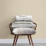 Advantage Ashleigh Neutral Linen Texture Wallpaper