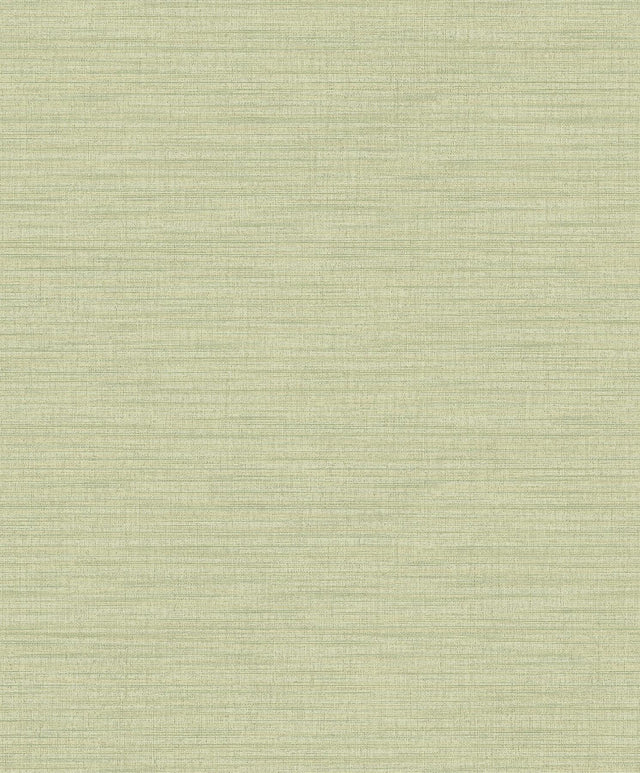 Advantage Ashleigh Green Linen Texture Wallpaper