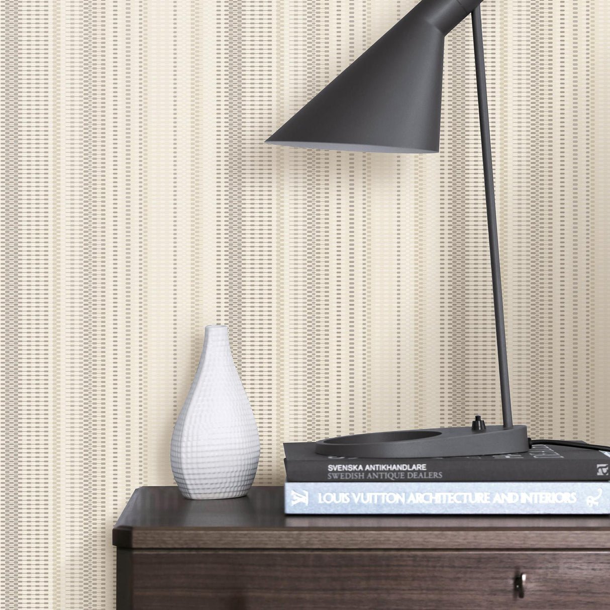 Advantage Morgen Gold Stripe Wallpaper