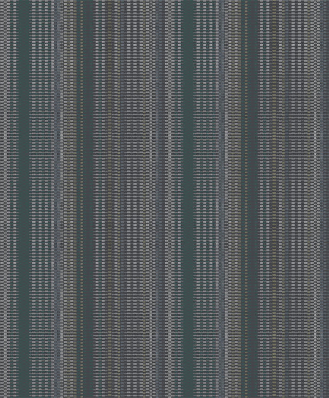 Advantage Morgen Navy Stripe Wallpaper