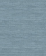 Advantage Colicchio Blue Linen Texture Wallpaper