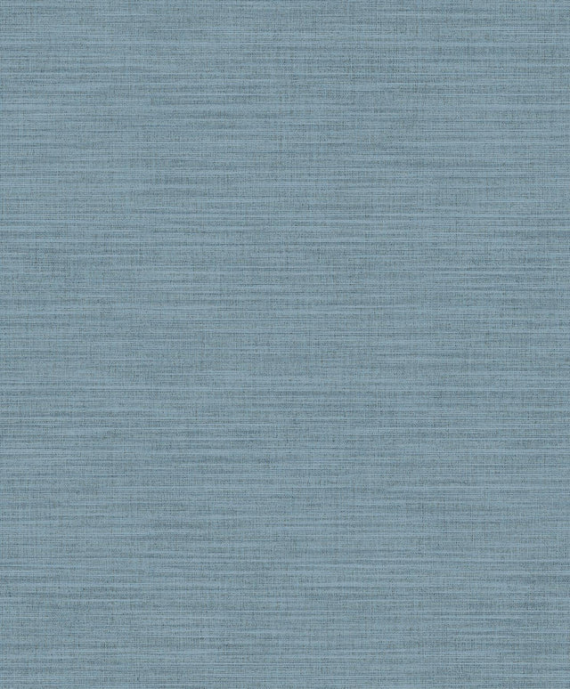 Advantage Colicchio Blue Linen Texture Wallpaper