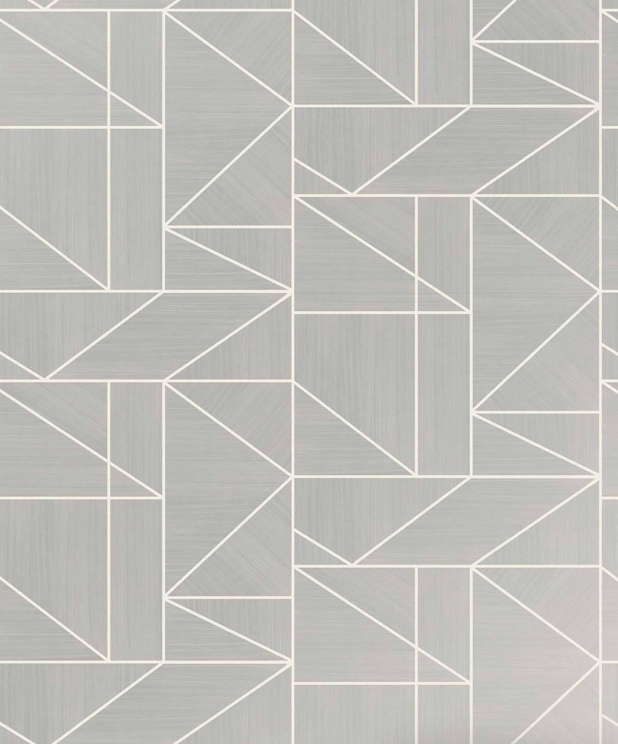 Advantage Ina Silver Geometric Wallpaper