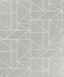 Advantage Ina Silver Geometric Wallpaper