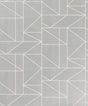 Advantage Ina Silver Geometric Wallpaper