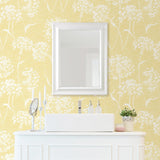 Advantage Garvey Yellow Dandelion Wallpaper
