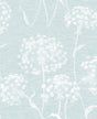 Advantage Garvey Light Blue Dandelion Wallpaper