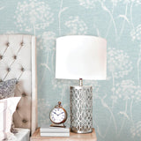 Advantage Garvey Light Blue Dandelion Wallpaper