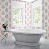 Advantage Saar Pink Tree Wallpaper