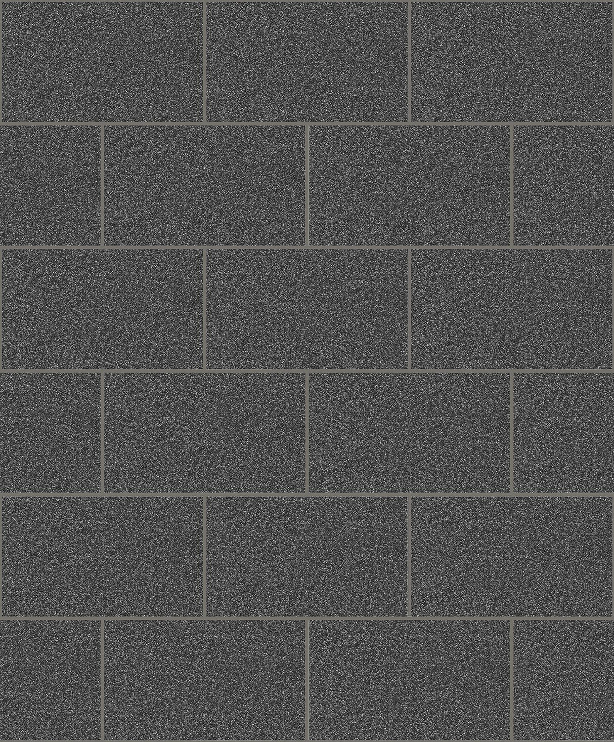Advantage Neale Black Subway Tile Wallpaper