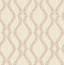 Advantage Yves Rose Gold Ogee Wallpaper