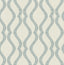 Advantage Yves Teal Ogee Wallpaper