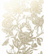 Advantage Marquis Gold Floral Wallpaper