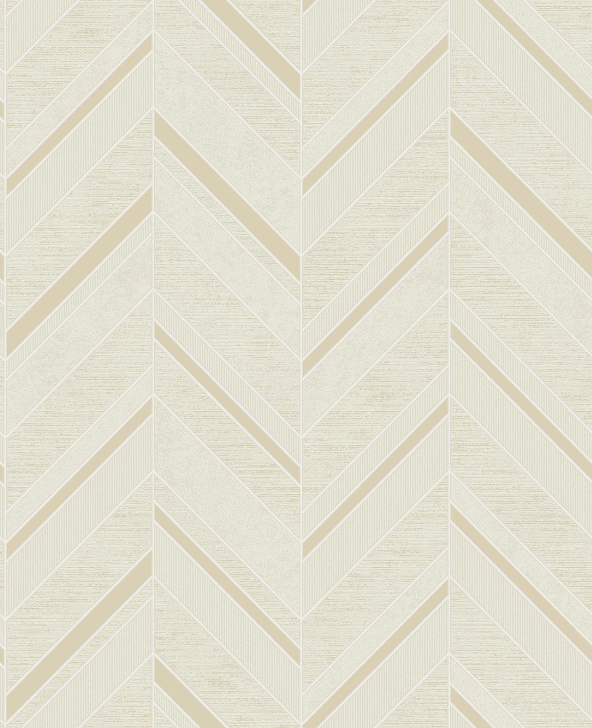 Advantage Punta Mita Cream Chevron Wallpaper