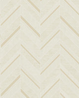 Advantage Punta Mita Cream Chevron Wallpaper