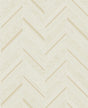 Advantage Punta Mita Cream Chevron Wallpaper