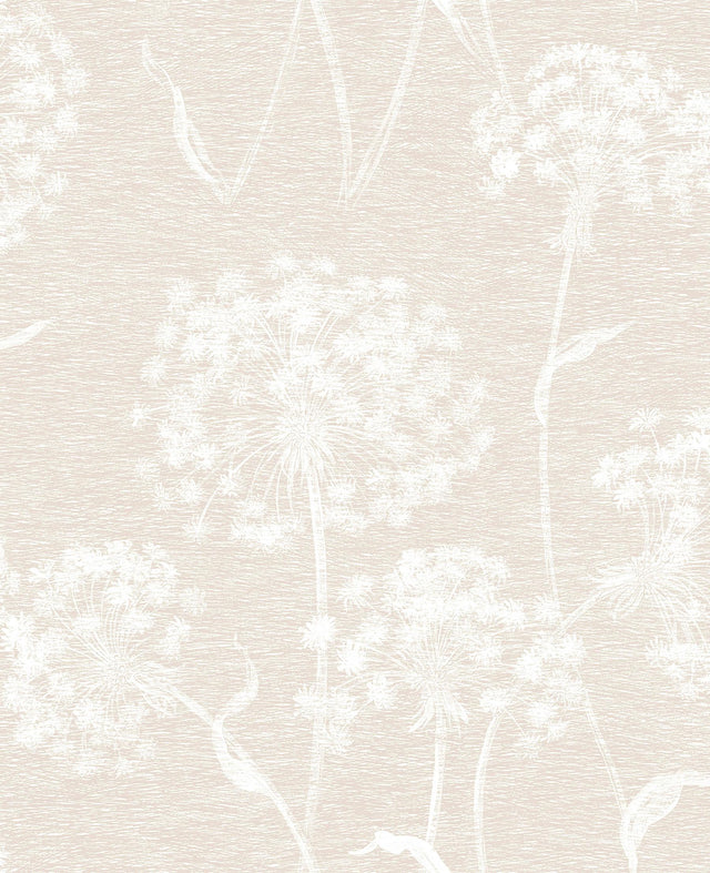 Advantage Horatio Cream Dandelion Wallpaper