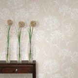 Advantage Horatio Cream Dandelion Wallpaper