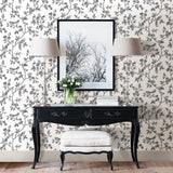 Advantage Ophelia Black Bird Trail Wallpaper