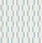 A-Street Prints Burgen Teal Geometric Linen Wallpaper