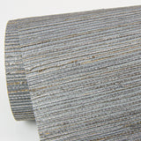 A-Street Prints Shandong Slate Ramie Grasscloth Wallpaper