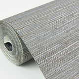 A-Street Prints Shandong Slate Ramie Grasscloth Wallpaper