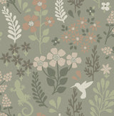 Advantage Karina Green Meadow Wallpaper