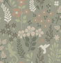 Advantage Karina Green Meadow Wallpaper