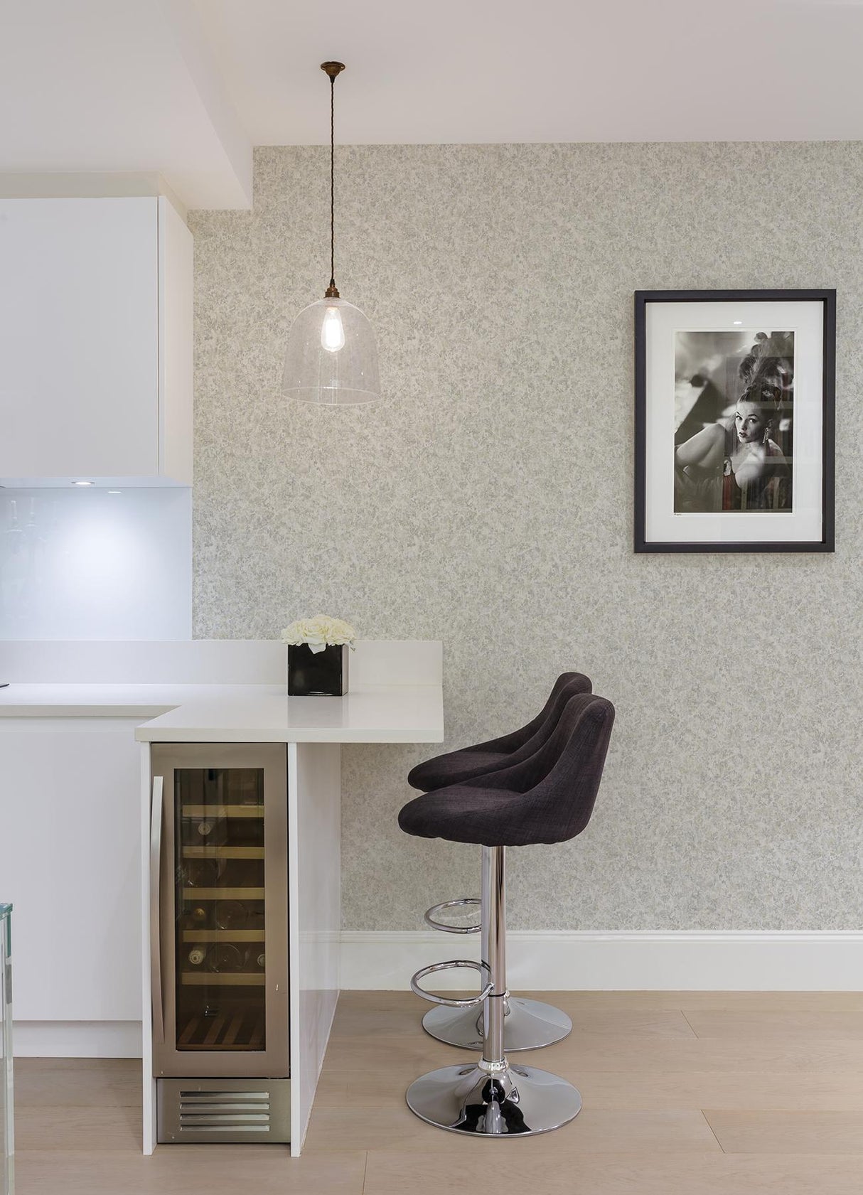 Advantage Hepworth Light Grey Texture Wallpaper