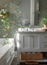 Advantage Kiah Taupe Forest Wallpaper