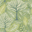 Advantage Kiah Green Forest Wallpaper