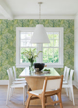 Advantage Kiah Green Forest Wallpaper