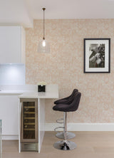 Advantage Dori Blush Painterly Floral Wallpaper