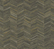 Advantage Tatlin Brown Chevron Wallpaper