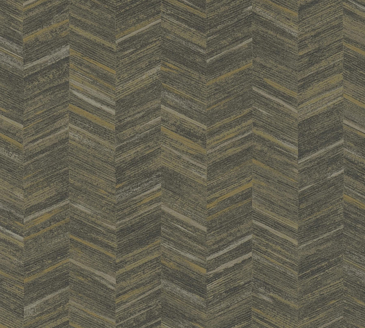 Advantage Tatlin Brown Chevron Wallpaper