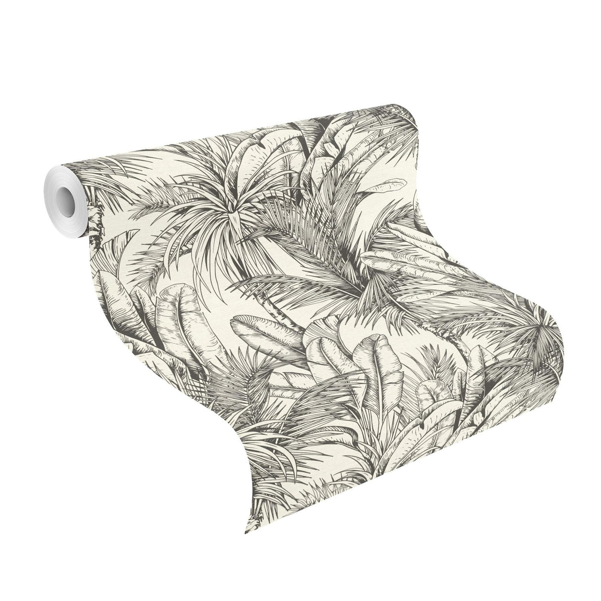 Advantage Serra White Palm Wallpaper