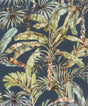 Advantage Calle Blue Tropical Wallpaper