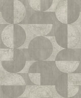 Advantage Barcelo Grey Circles Wallpaper