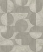 Advantage Barcelo Grey Circles Wallpaper