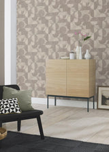 Advantage Barcelo Grey Circles Wallpaper