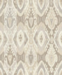 Advantage Villon Light Grey Ikat Wallpaper