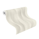 Advantage Currin Light Grey Wave Wallpaper