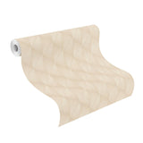 Advantage Miro Taupe Geo Wallpaper