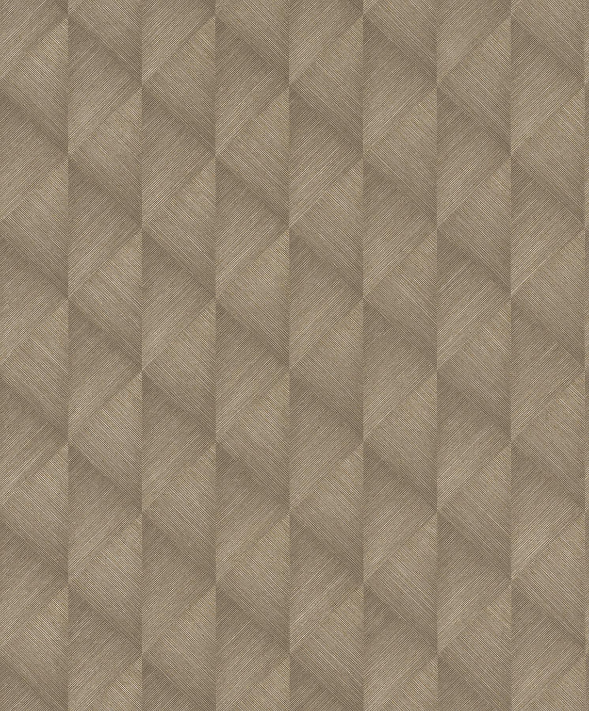 Advantage Miro Brown Geo Wallpaper
