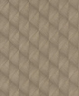 Advantage Miro Brown Geo Wallpaper