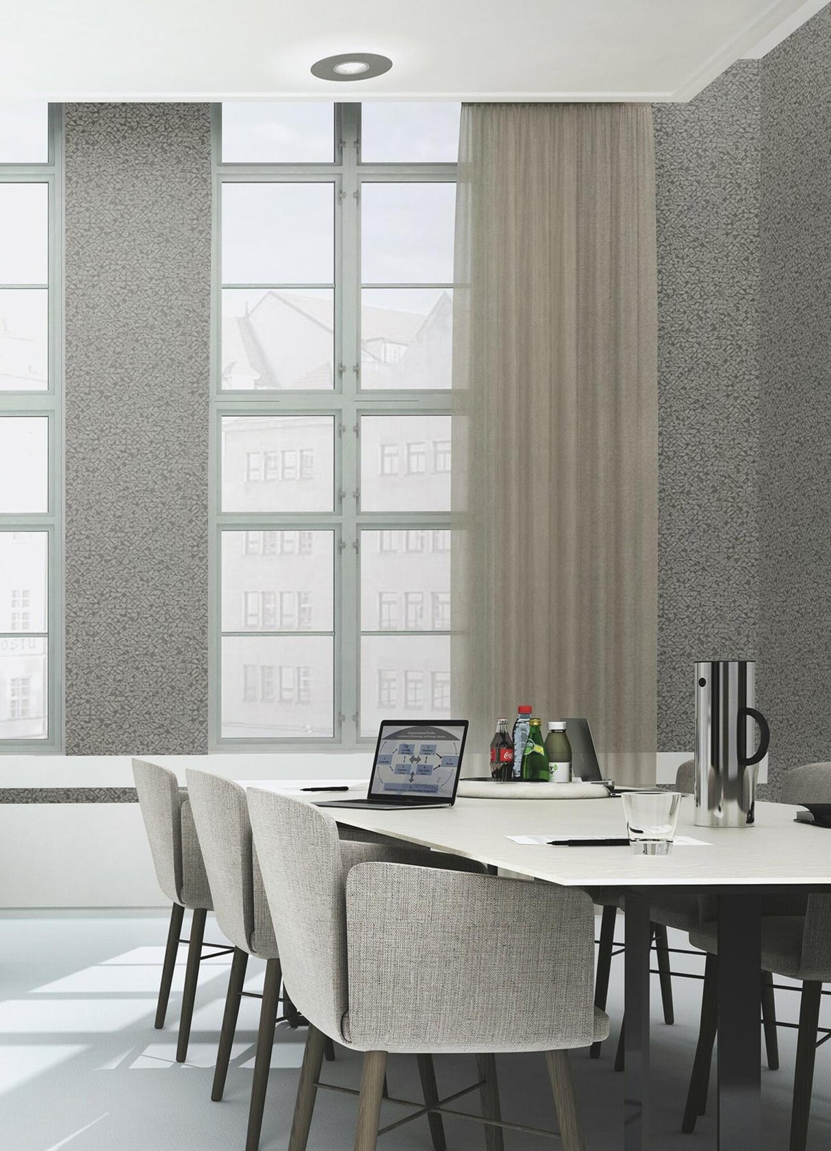 Advantage Arbus Black Geo Wallpaper