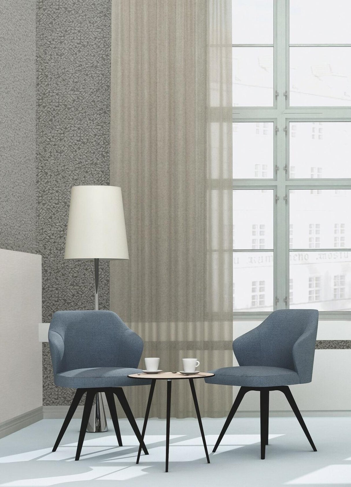 Advantage Arbus Black Geo Wallpaper