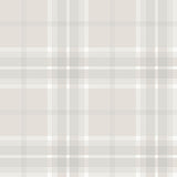 Advantage Sala White Plaid Wallpaper
