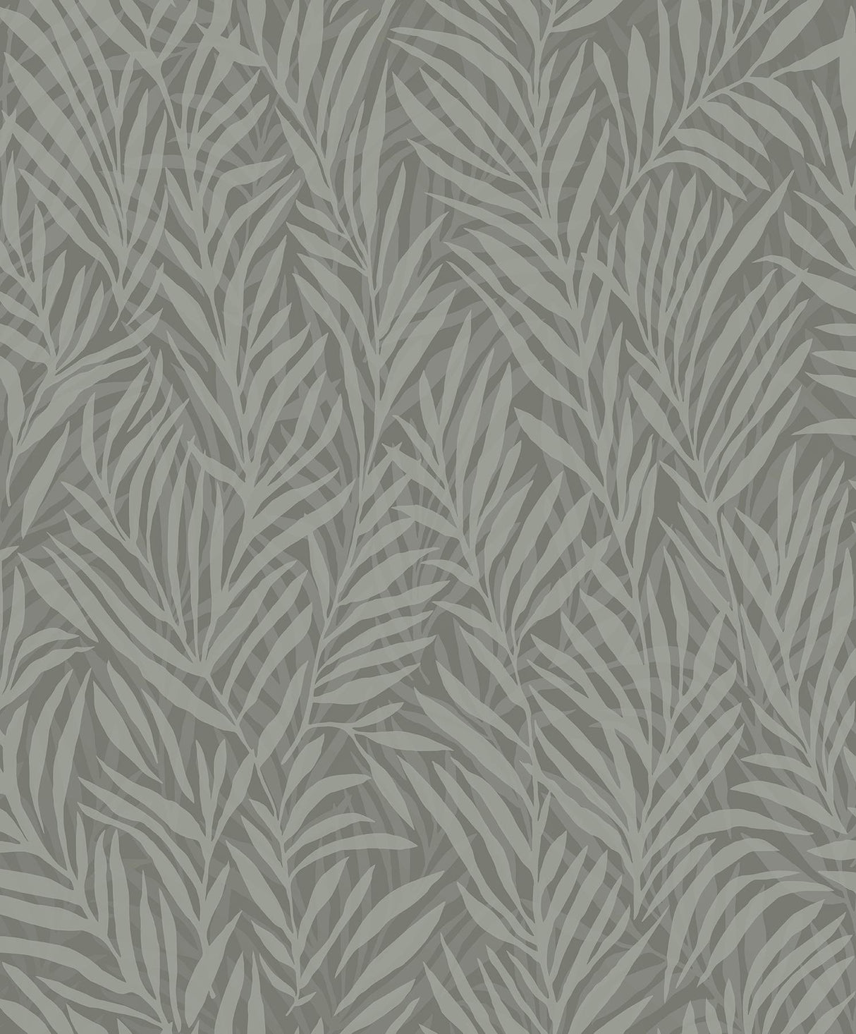 Advantage Holzer Dark Green Fern Wallpaper